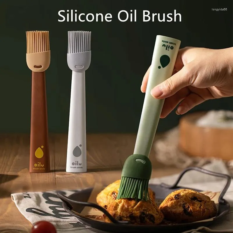 Tools Kitchen Baking Brush Cooking Accessories Cake Oil Brushes Butter Barbecue Bread Basting Silicone