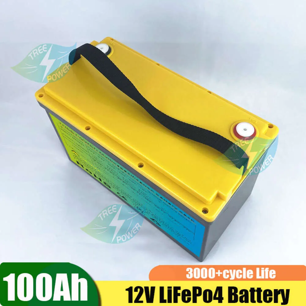 Batterie LiFePO4 100Ah 12.8V pour camping-car caravane camping bateau hors  réseau