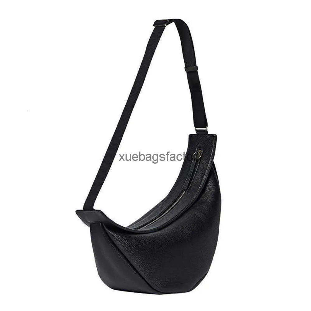 The Row Bag Designer bucket bag Original Fashion Banana Bag One Shoulder Crossbody Saddle Women's Motorcycle