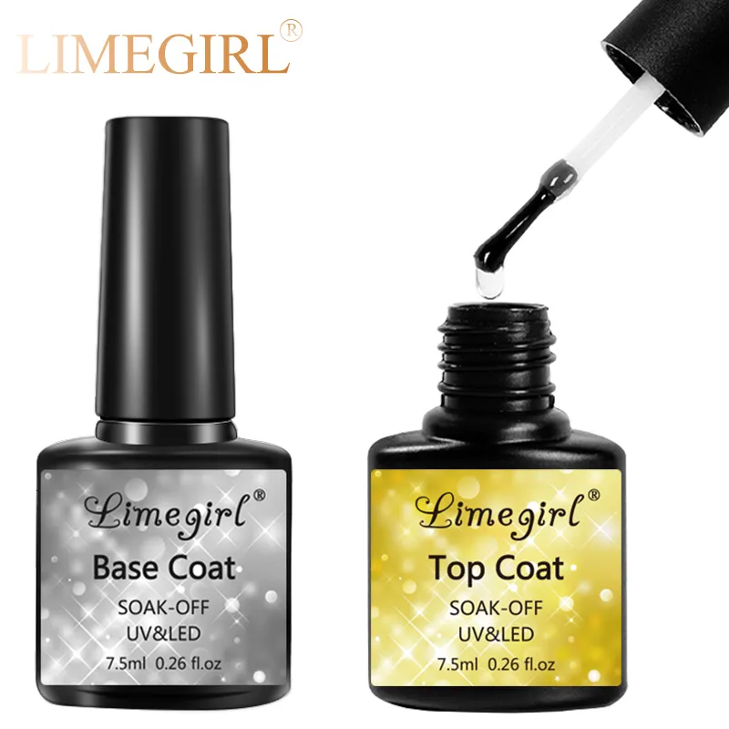 Nagellack limegirl matt topp basrock klar nagellack vernis semi permanent uv blöt av gel nagellack lack lack nagel primer gel lack 230923