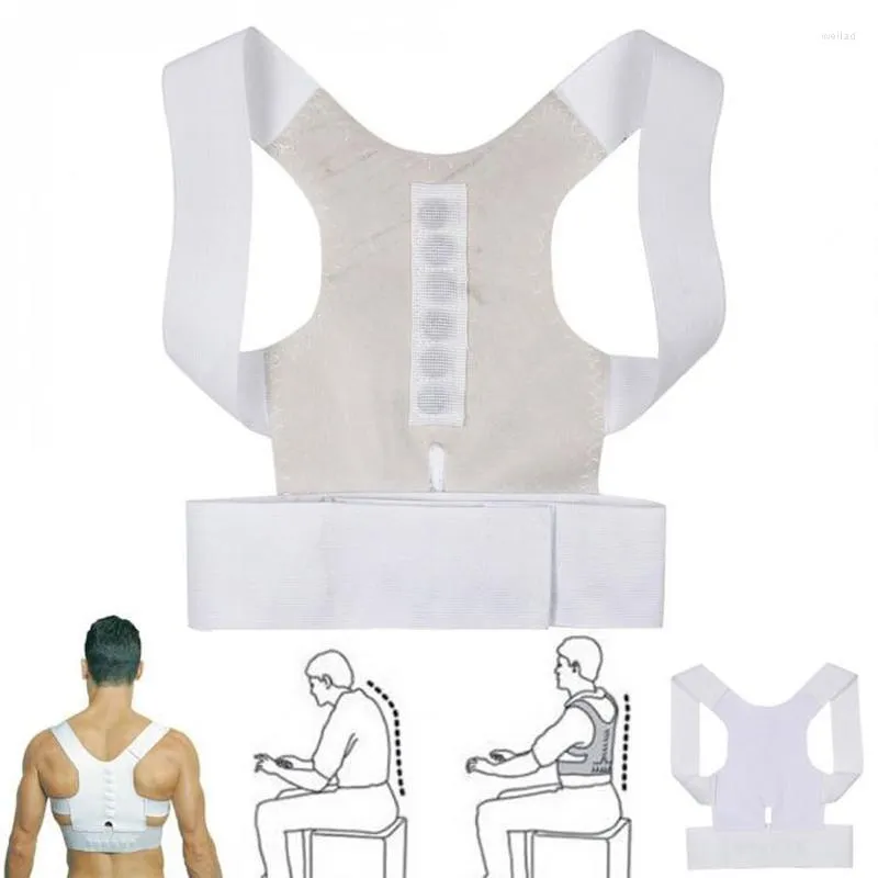 Kvinnors shapers Posture Corrector Back Correction Shoulder Brace Lumbal Support Straight Pain Relief for Child Adult Unisex