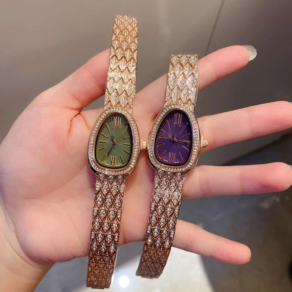 Dial Band Head watches Steel Belt Serpenti Seduttori Women 5 Small bulgr Snake Wristwatch Alloy Women s Luxury Designer Classic Fashion Watch Diamond