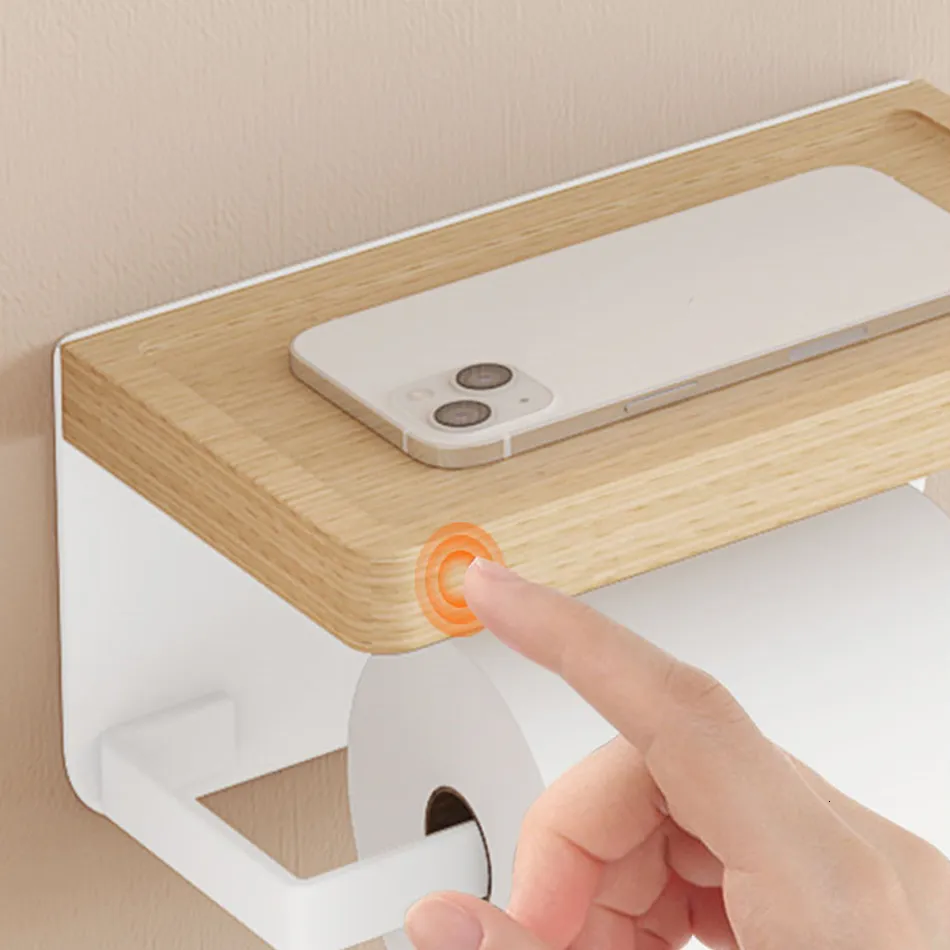 4 Stück Toilettenpapierhalter Aus Kunststoff – Federbelastet, Einfach Zu Wechseln (Gold)
