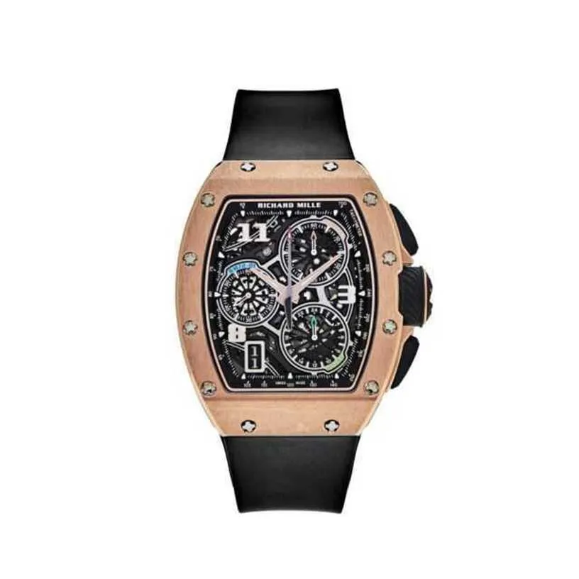 Richarmiller Watch Luxury Watches Mechanical Movement wristwatch Lifestyle Indoor Time Code Watch Rose Gold RM72 01 WN 6Z4Y