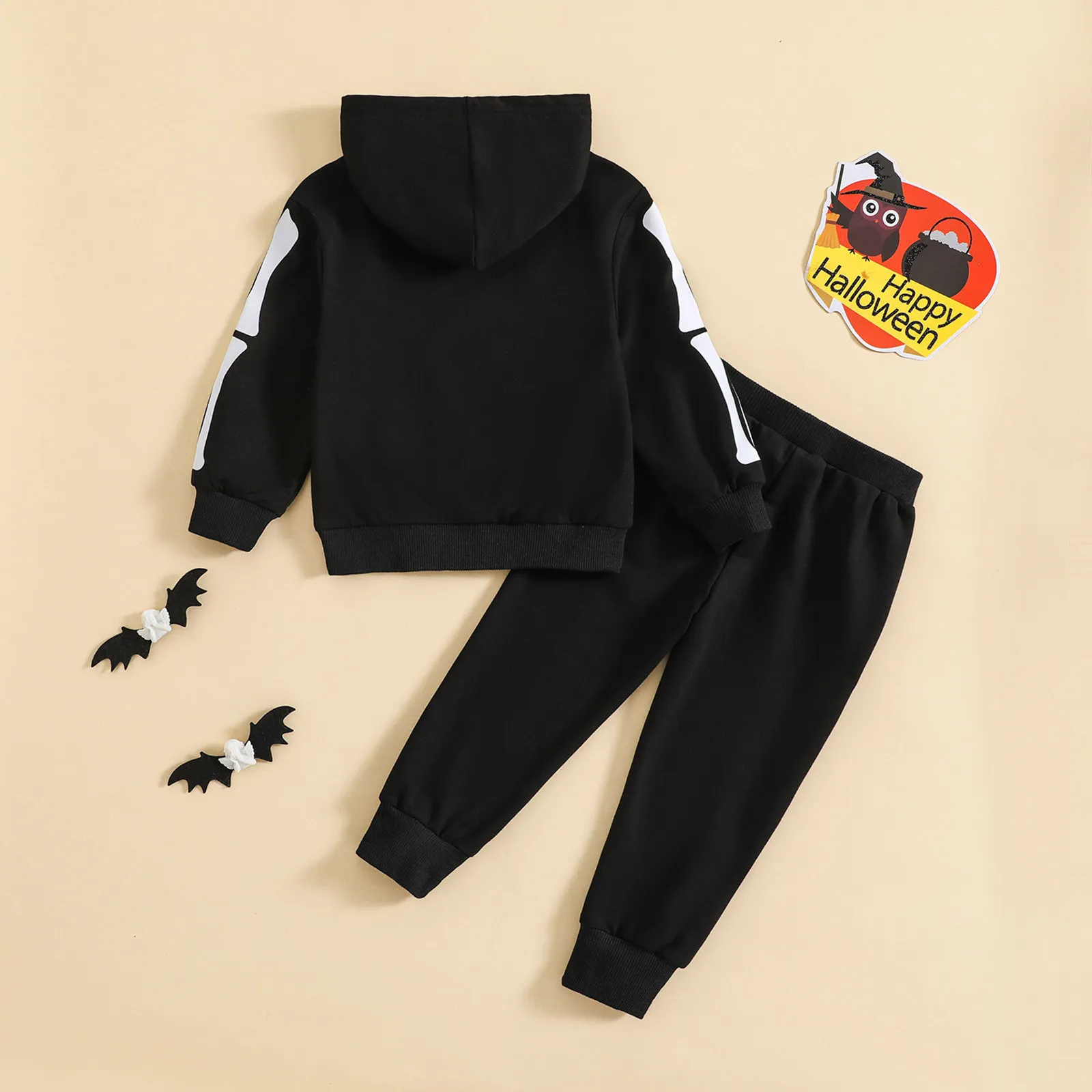 Ensemble sweat à capuche et pantalon de survêtement 2 pièces pour filles - Ensemble de survêtement 2