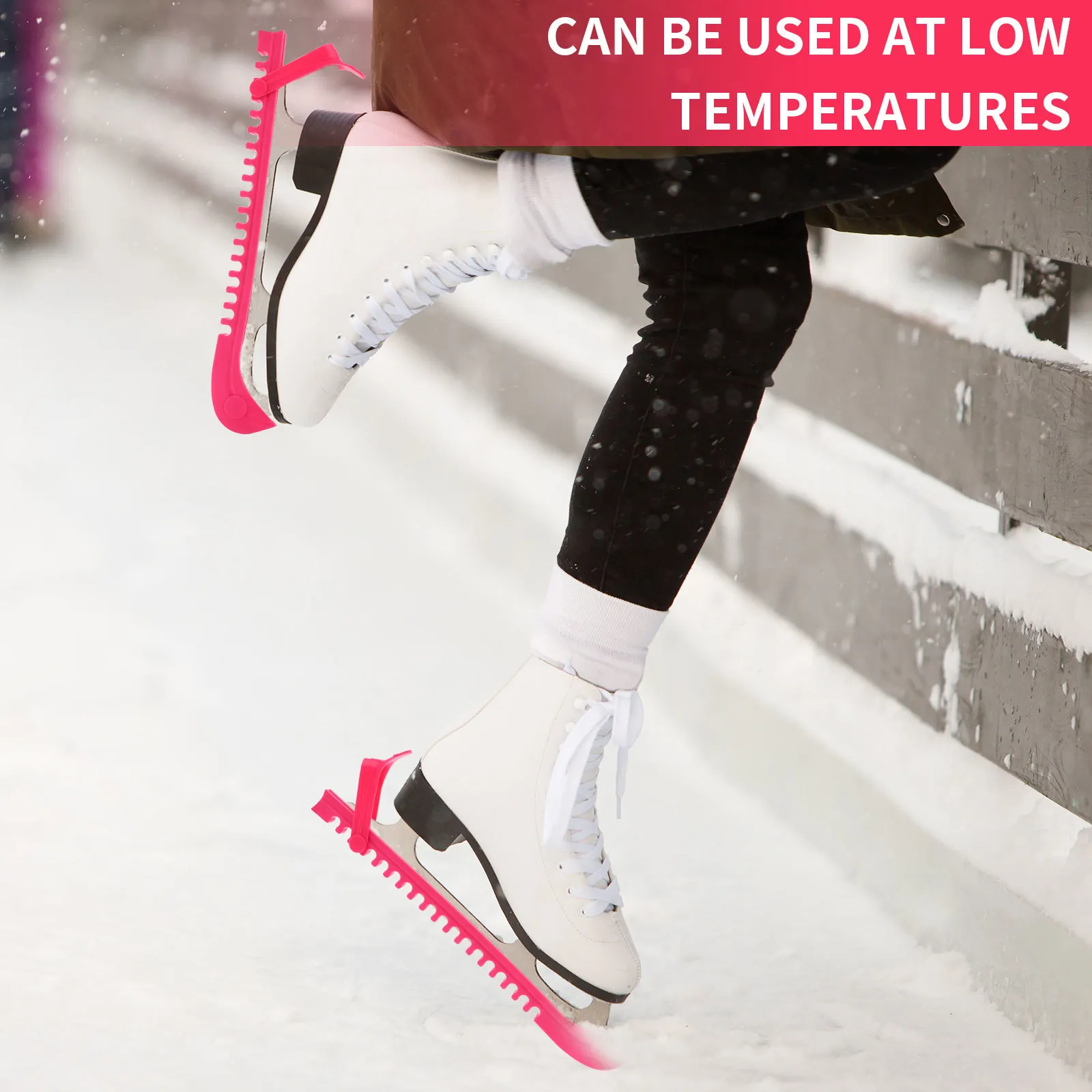 Protège-Lames De Patins à Glace Premium En Microfibre - Protection Antidérapante Et Absorbante Pour Hommes Et Femmes, Accessoire Hockey Sur Glace Essentiel - 1 Paire