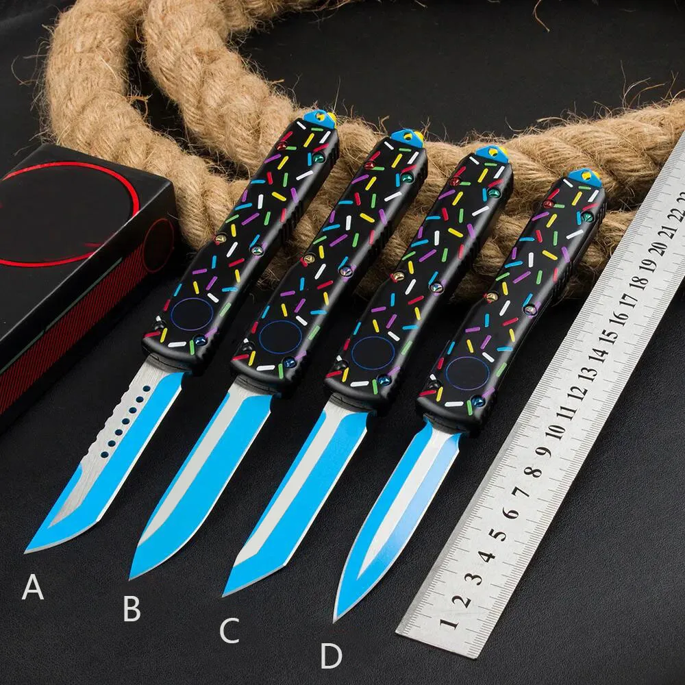 UT85 Dessert Warrior Portable Automatic Knife With 440c Morbius Blade