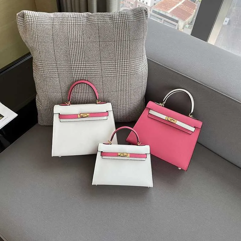 Legalne kopia deisgner 8a torby online nowy słodki kolor torby do nadruku skórzana moda mody jedno ramię mają prawdziwe logo
