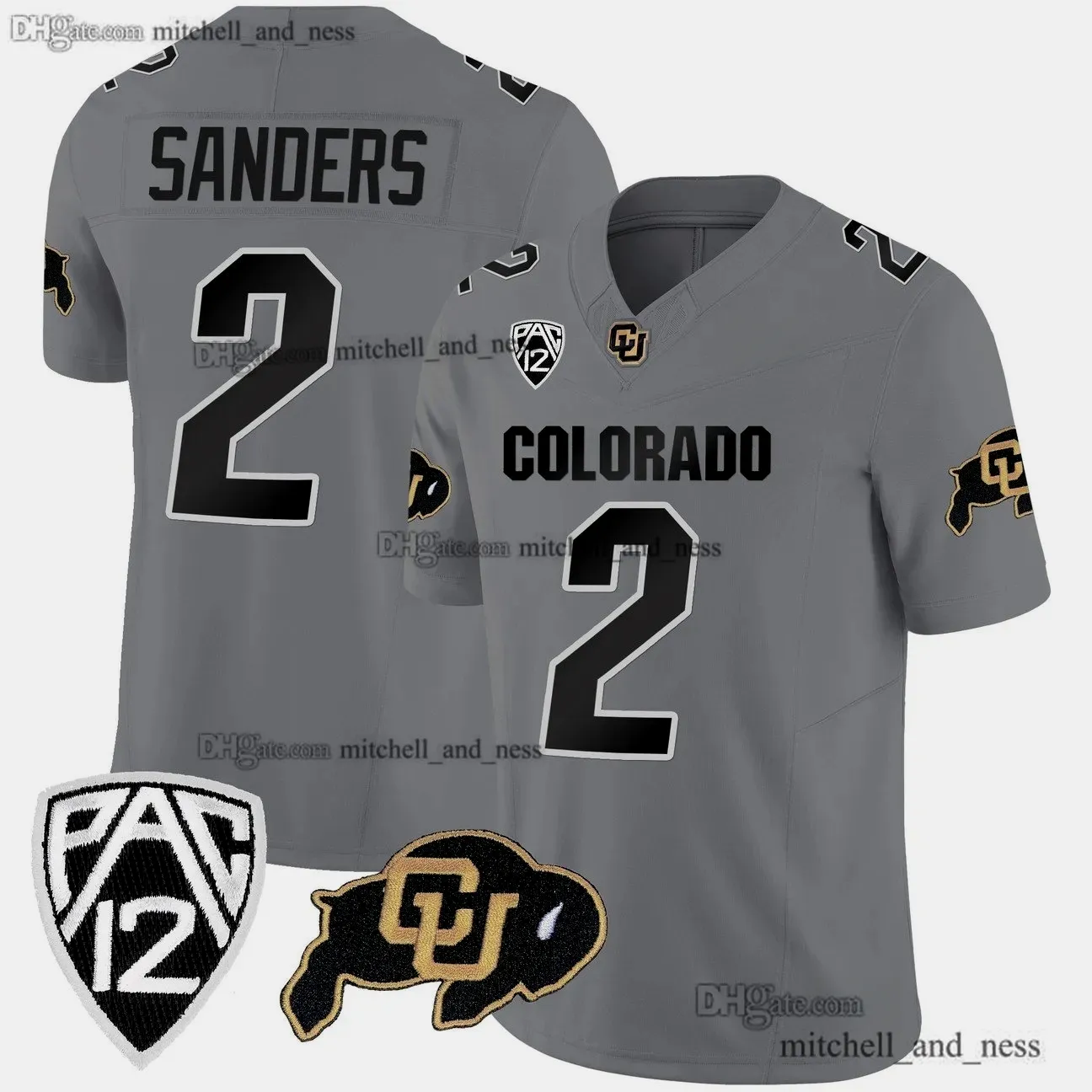 2023 Legend 2 Shedeur Sanders Jerseys Custom S 6XL NCAA Football Colorado Buffaloes Man Women