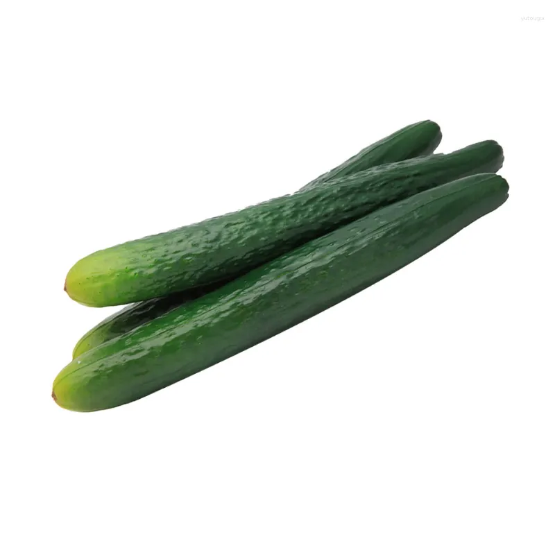 Decorative Flowers 3 Pcs Decorations Fake Cucumber Artificiales Decorativas Para Sala