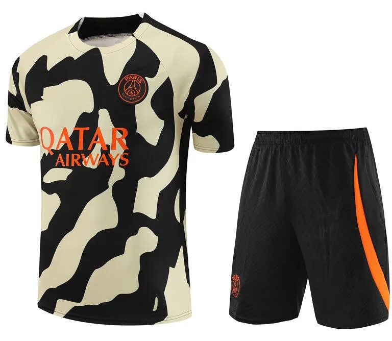 Maillot De Foot Enfant,Maillot Psg Enfant,Ensemble Foot Enfant Football T- Shirt Et Short,Ensemble Enfant Et Adultes,Garçon Vêtements De Football Extérieur Avec Chaussette