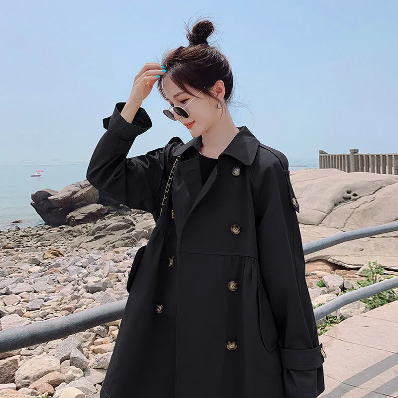 Aline top trench coat