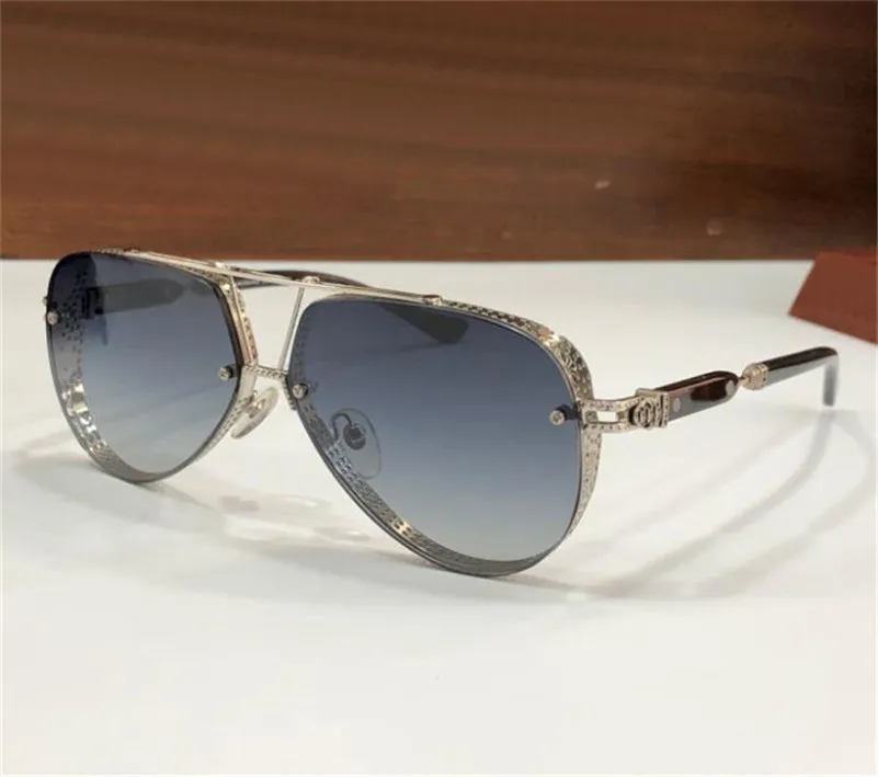 New Men Design Postyan Sunglasses 인기있는 패션 선글라스 파일럿 금속 프레임 코팅 편광 렌즈 고글 스타일 UV400 렌즈