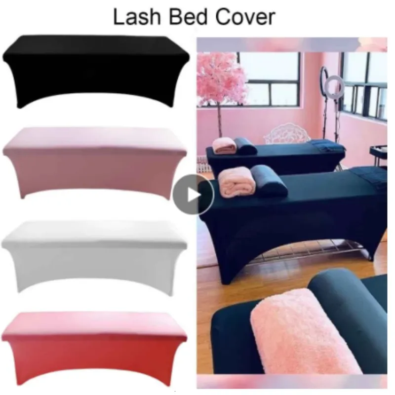 False Eyelashes Professional Elastic Eyelashes Bed Cover Beauty Sheets Lash Table Cover Stretchable Eyelash Extension Cosmetic Salon Makeup Tool 230925