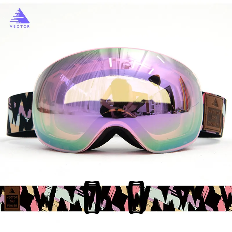 Outdoor Brillen OTG Skibrille Schneebrille Männer UV400 Antifog-Beschichtungen Schneemobil Snowboard Skifahren Frauen Sonnenbrille Wintersport 230926