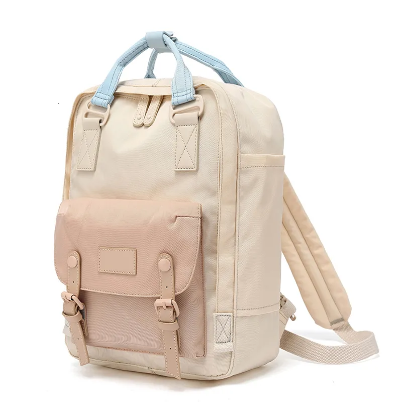 Школьные сумки, трендовый женский рюкзак, модный женский рюкзак для колледжа, водонепроницаемый дорожный рюкзак для девочек-подростков 230926