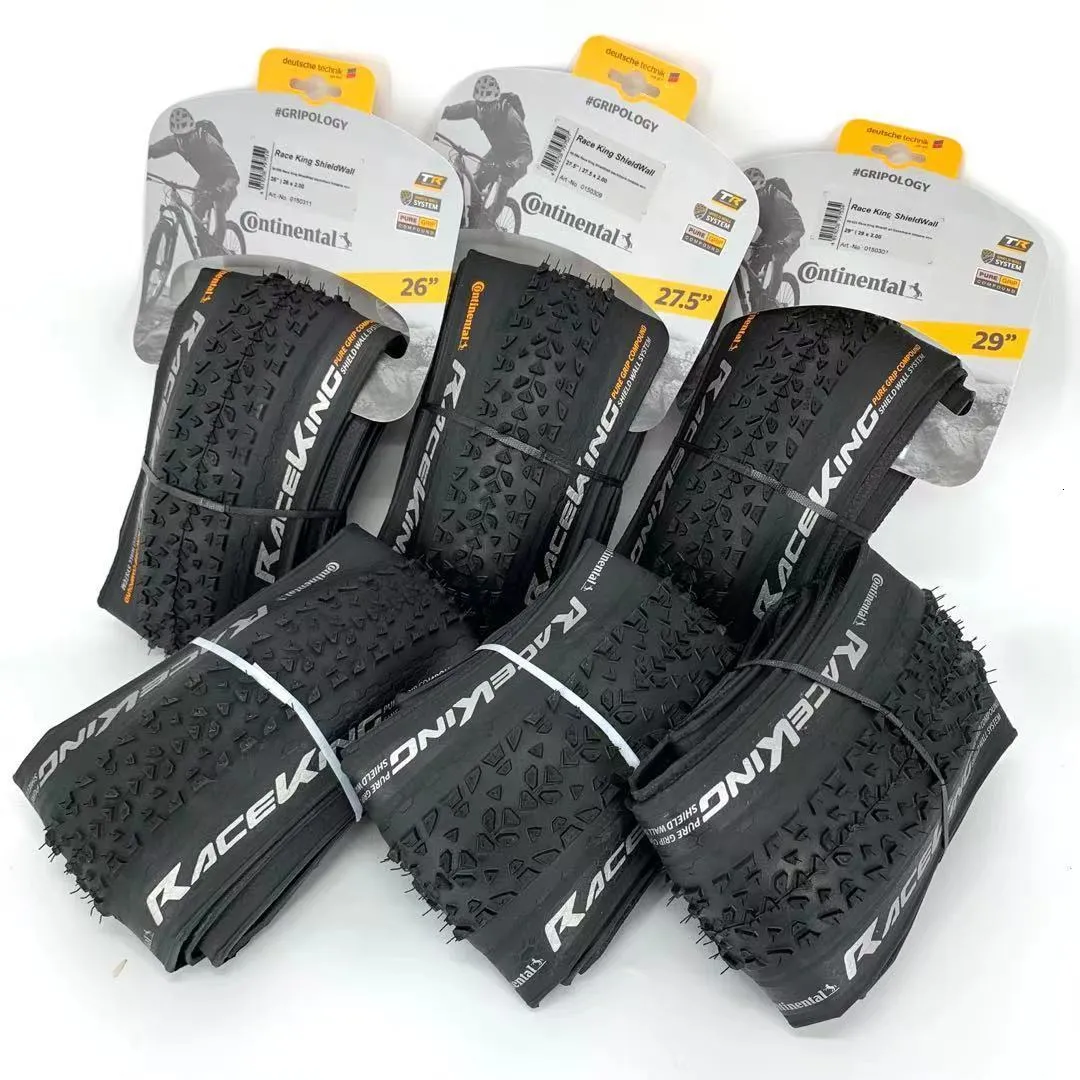 Bike Groupsets Continental Race King bicycle tire of mountain bike tubeless 26 275 29 20 220 29er MTB folding 230925