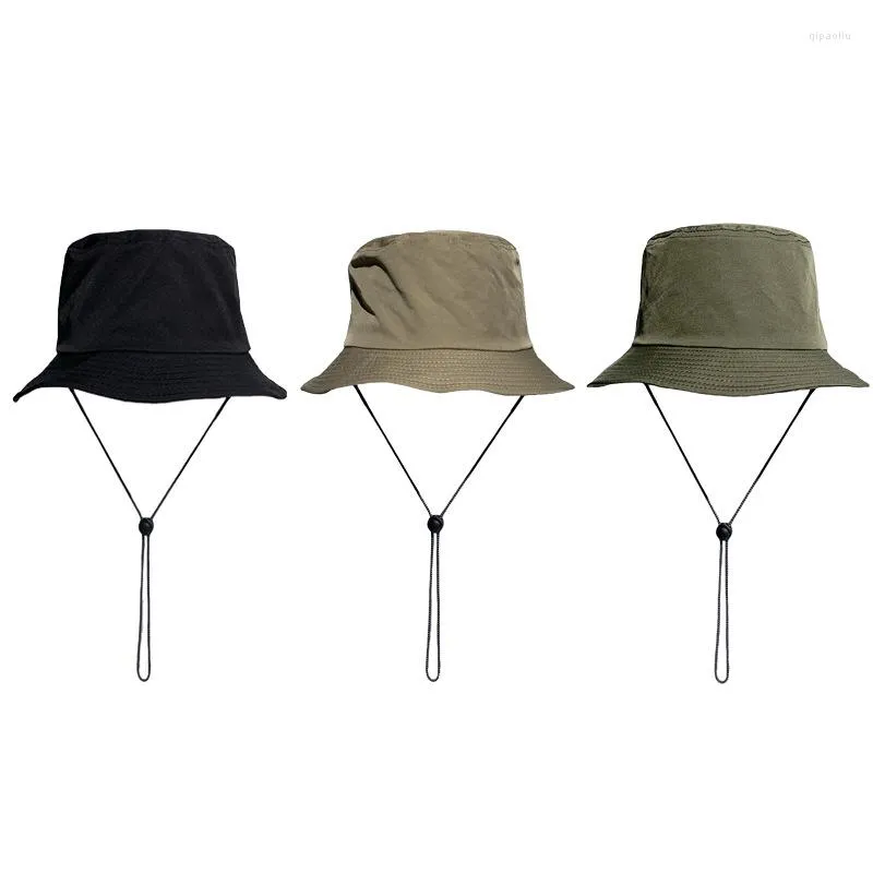 2023 Designer Fisherman Bucket Boonie Fisherman Hat With Hooks For