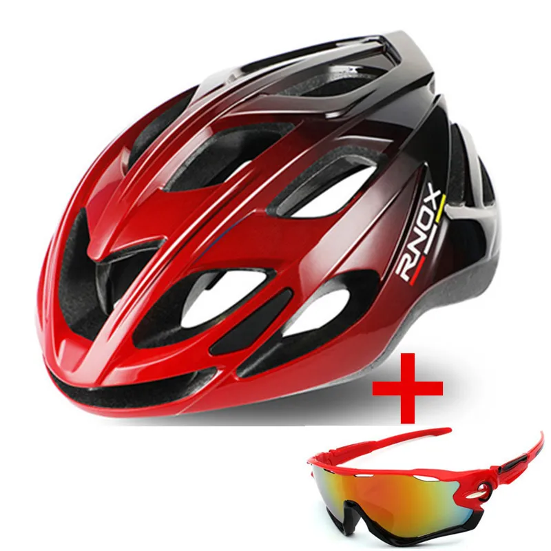 Caschi da ciclismo RNOX Casco ultraleggero MTB Berretto di sicurezza Bicicletta per donna Uomo Attrezzatura per bici da corsa 230926