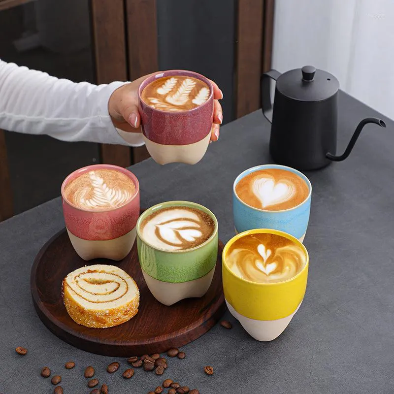 Coffee Pots Saudi Wind Stoare Concentrated Cups Creative Porcelain Master Personal Tea Cup Turkish Cafe Mug Espresso 200ml