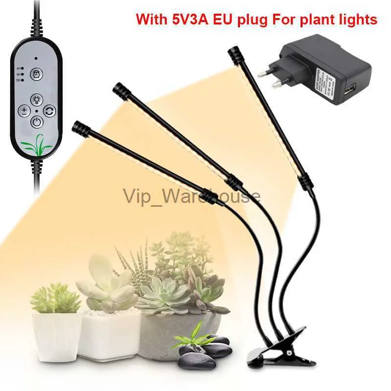 Grow Lights Growing Light Full Spectrum Phytolamp för växter Ljus USB Lamp LED Grow Lamps för att sådd hydroponics blommor tältlåda inomhus yq230926