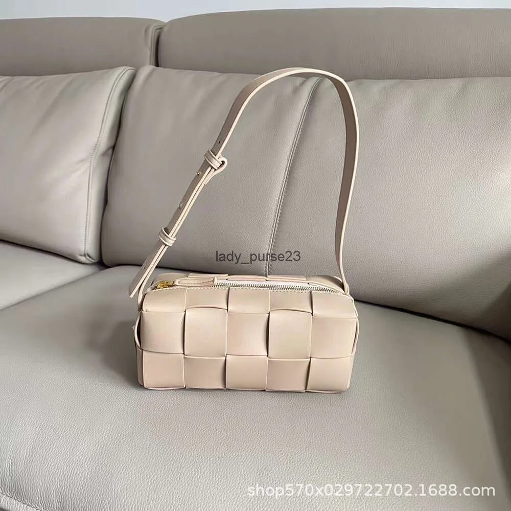 Женская сумка через плечо с кассетой Lady High Bvbag Дизайнерская сумка Sense 2023 Классические одинарные сумки Подмышки Veneeta Вафельная Ручная тканая маленькая квадратная сумка Wf8x