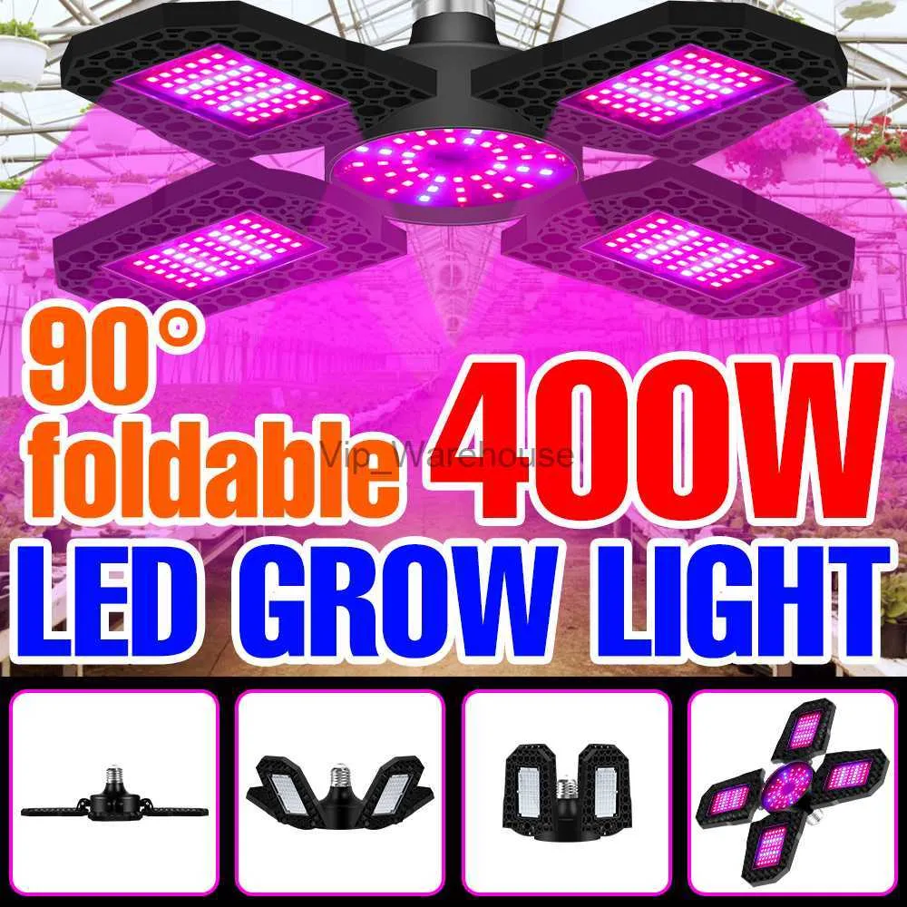 Luces de cultivo Phyto Led Grow Light E27 Lámpara de planta Bombilla de cultivo 200 W Luces hidropónicas de invernadero Cultivo interior plegable Plántulas de flores YQ230926