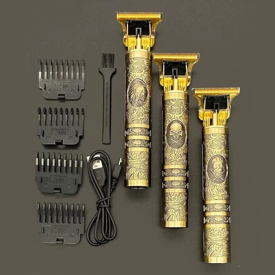 Bouteilles d'eau Tondeuse à cheveux Barber Clipper Machine de découpe sans fil Rasage de barbe Rasoir électrique sans fil Hommes Shaver2490