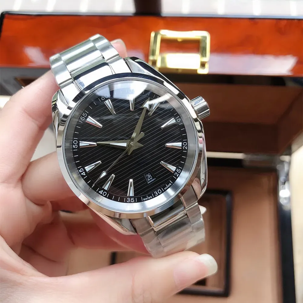 오메가스 Seamaster 150 231.10.42.21.02.002 AAA 3A 품질 시계 41.5mm 남성 자동 기계적 움직임 선물 상자 사파이어 크리스탈 11