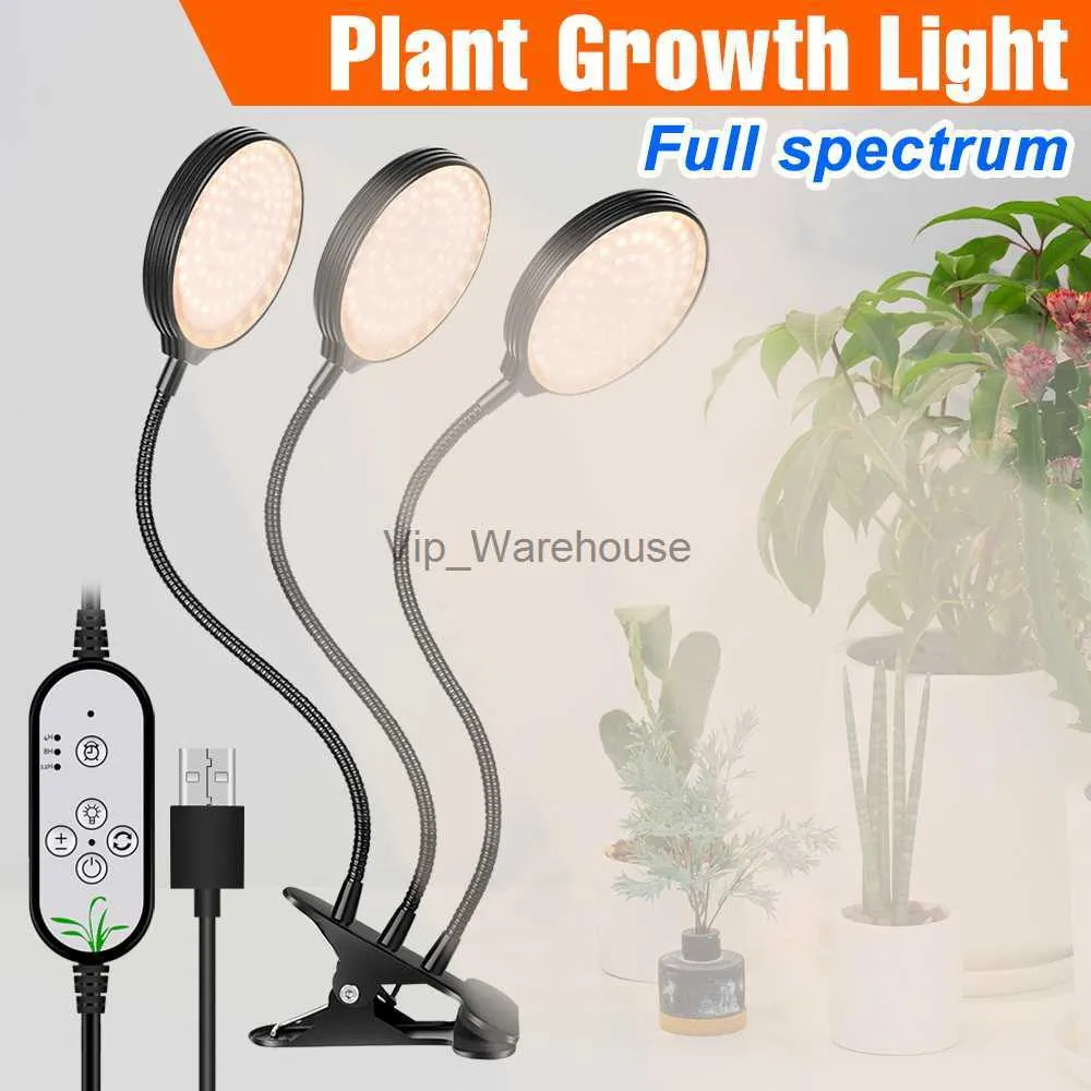 Rosną światła lampy fito pełne spektrum rośliny Rosną żarówkę USB Hydroponika Rosnącą Lampa Lampa LAMPA LED Namiot Halowy światło rośliny 15 W 30W 45 W 60W YQ230926