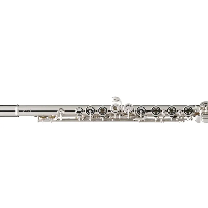 Hoogwaardig verzilverd 17-sleutel fluitgatmachine-instrument