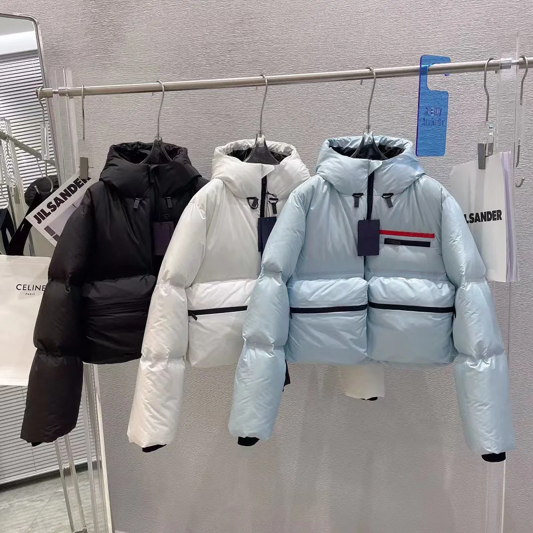 23pd giacca da donna parka piumino moda giacca corta stile corsetto sottile vestito spesso giacca a vento tasca fuori misura cappotti caldi della signora sl