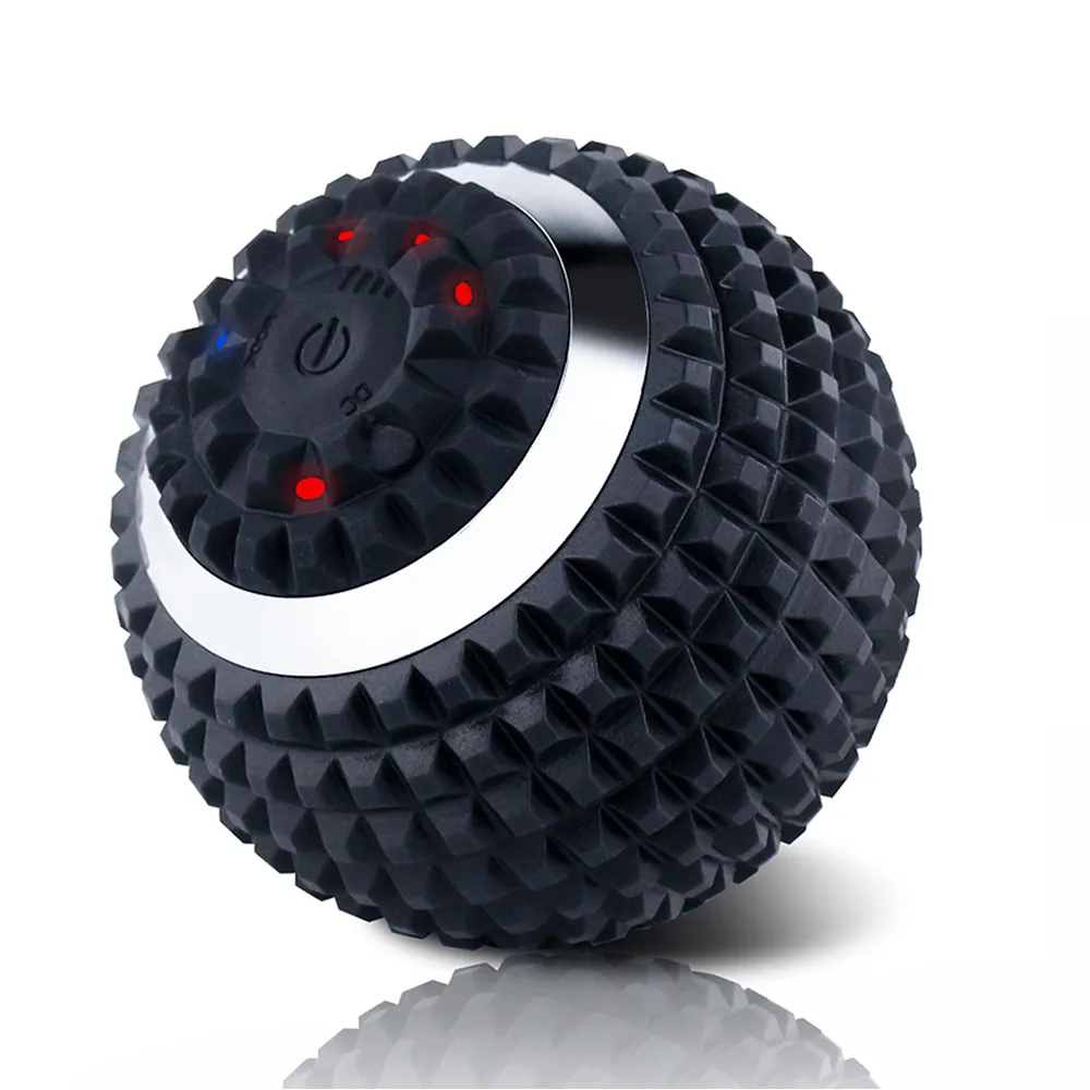 Yoga Balls Electric Vibrating Massage Ball Sport Fitness Foot Pain Relief Plantar Faciities Reliever Gym Home Training Yoga Massager Ball 230925