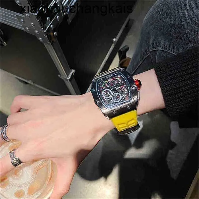 Milles Watch Automatic SuperClone KV Factory Tritium Gas Technology y Channel Top Ten Red Black Road 68ZECarbon fiber sapphire Ship By Fedex99Z999Z9