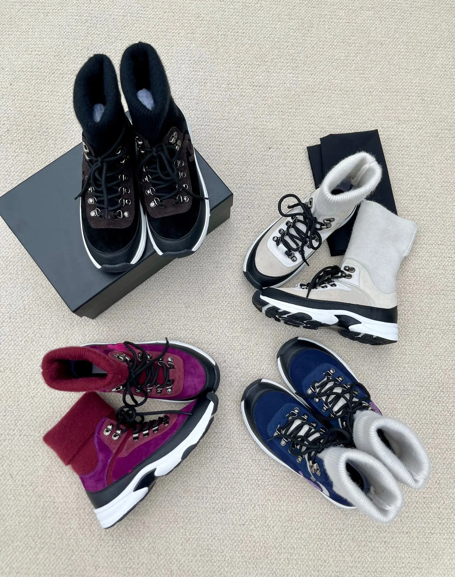 2023 Top Casual Socks Sneakers Short Boots High Top Shoes Multi-Mix Casual Fashion Sports Outdoor Womens Pointy