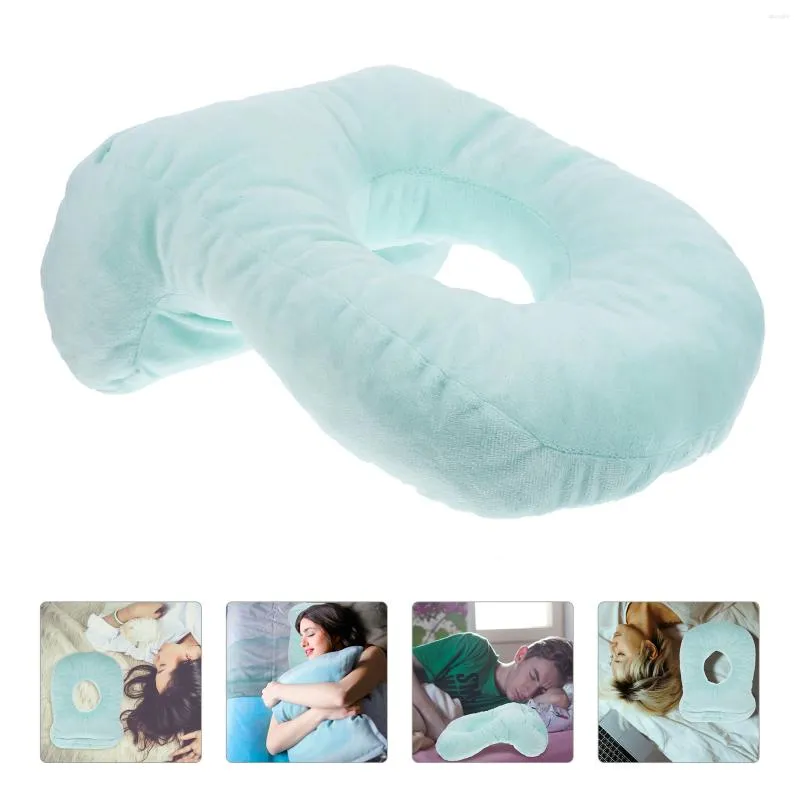 Pillow Soft Single Hole Ear Supple Face Desktop Stuffed Tabletop Sleeping Student