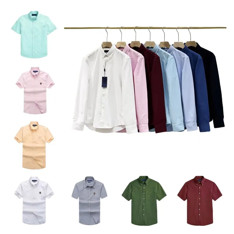 Designers Mens Womens Summer Shirts Fashion Shirt Ralphs Polos Casual T-shirts Tees Tops Man Casual tShirt Luxurys Clothing Sleeve Laurens Clothes