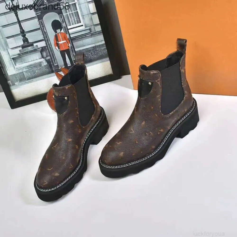 Louis Vuitton LV Вы 2023 Diseñador De Lujo Beaubourg Botas De