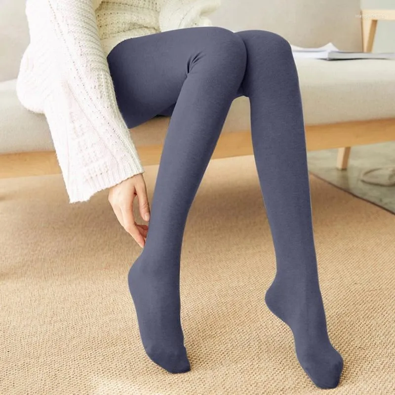 Women Socks Fleece Tights Woman Warm Winter Pantyhose Sexy