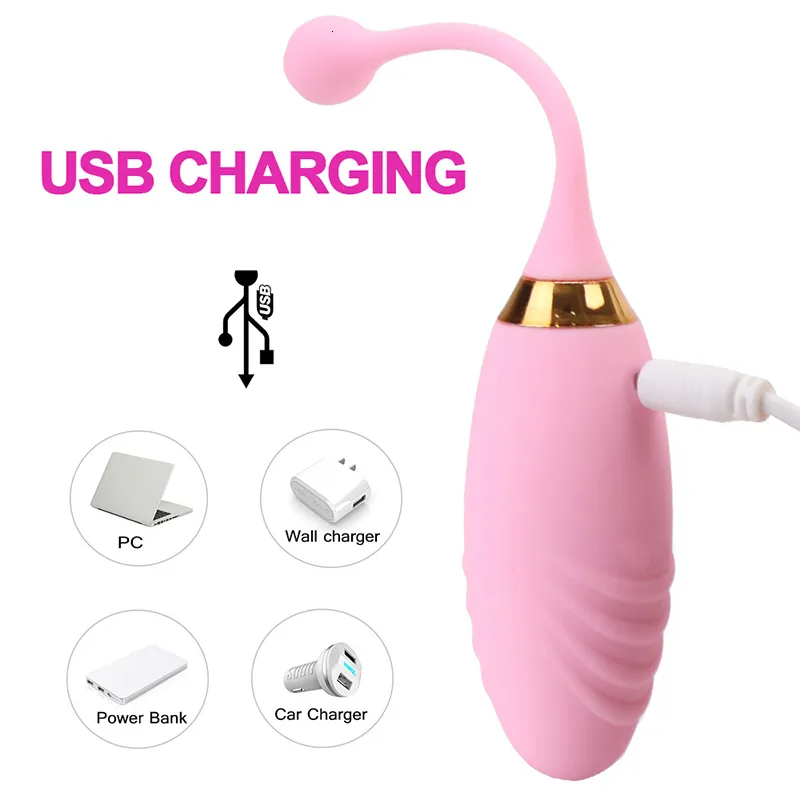 Vibrator Usb Jump Egg G-spot Massager For Women Wireless Remote_voghion.com