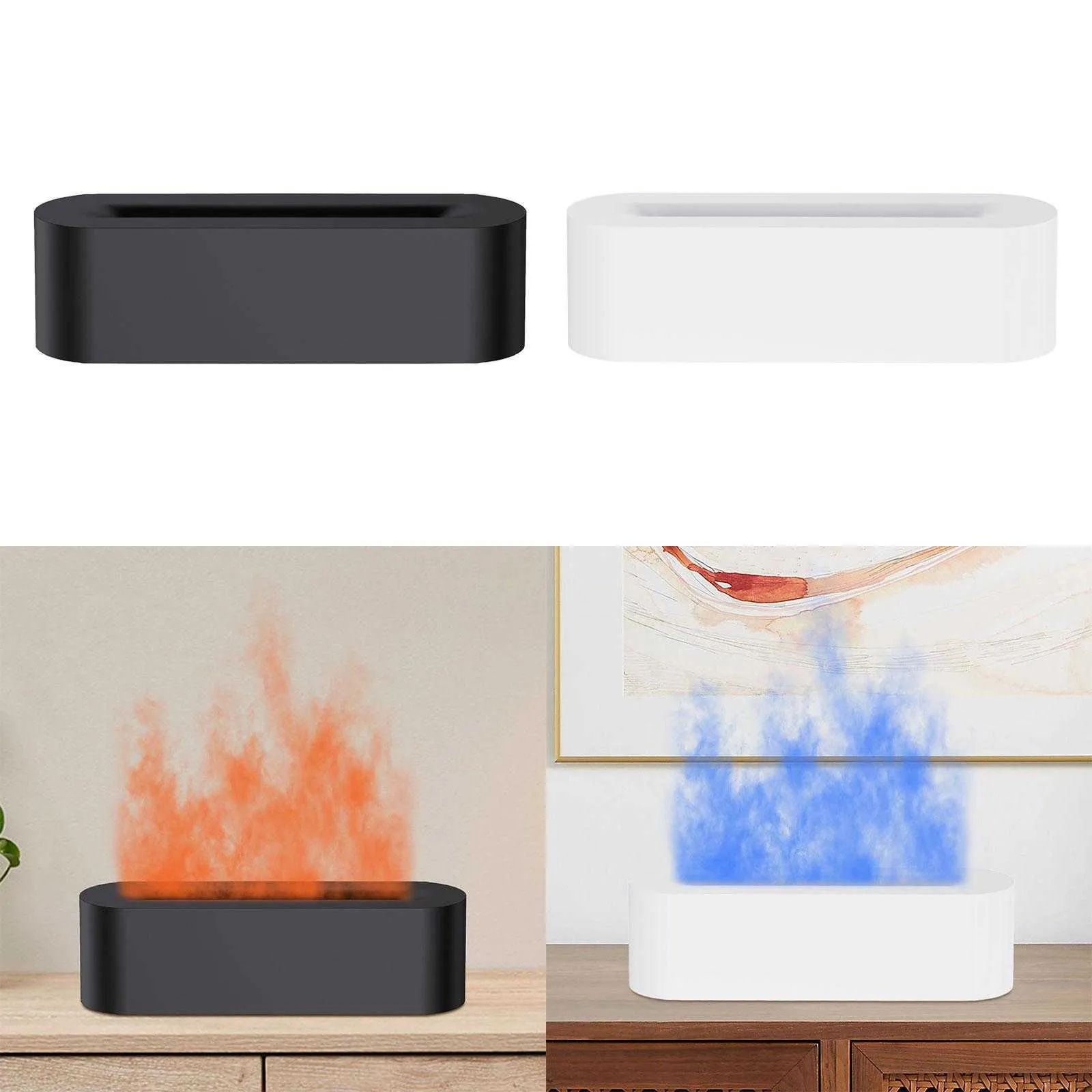 Flame Diffuser Humidifier  Oil Diffuser Air Humidifier for Home