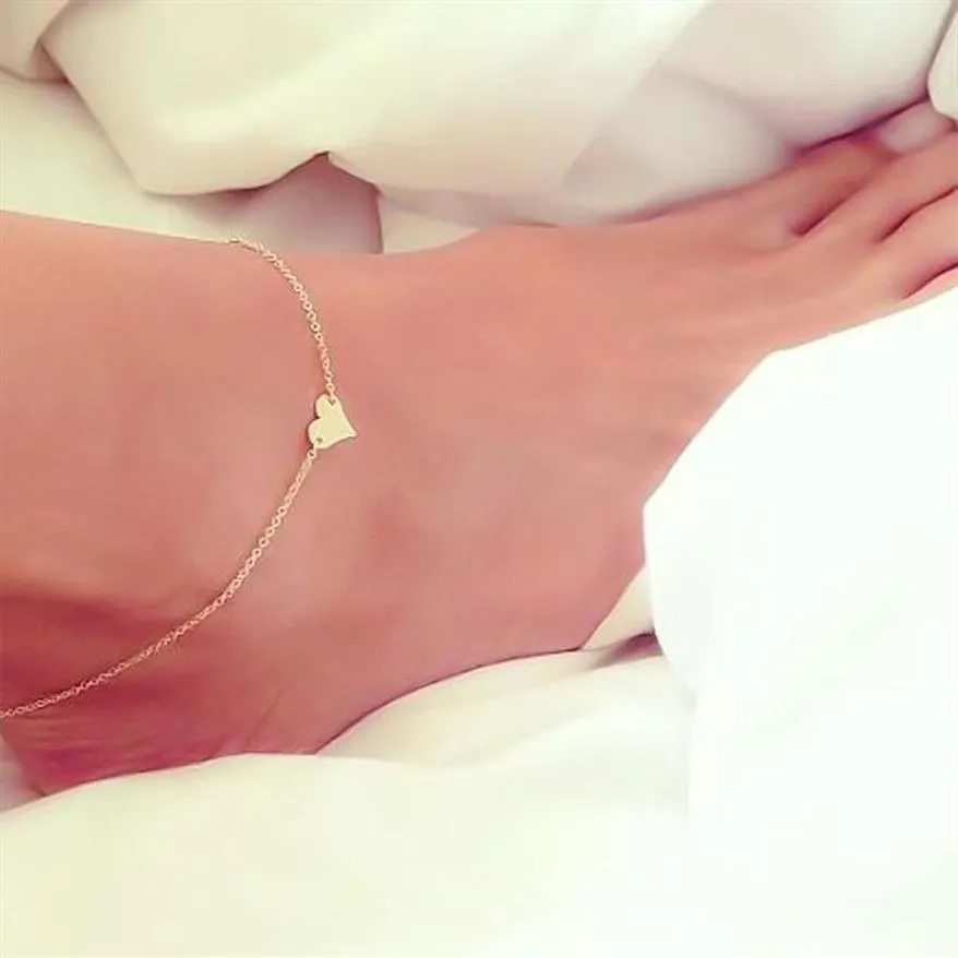 Anklets Love Lady Anklet Boho Style 2021 Fashion Net Red Beach Foot Jewelry Factory Direct s294x