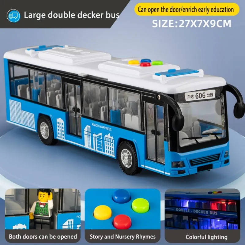 Enfants Bus Jouet Voiture Grande Simulation Bus Scolaire Londres