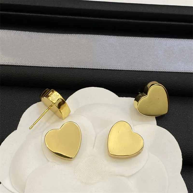 Pendientes de marca de diseñador para mujer, joyería de oro rosa, joyería elegante clásica, pendiente para mujer, pendientes de lujo para fiesta de boda