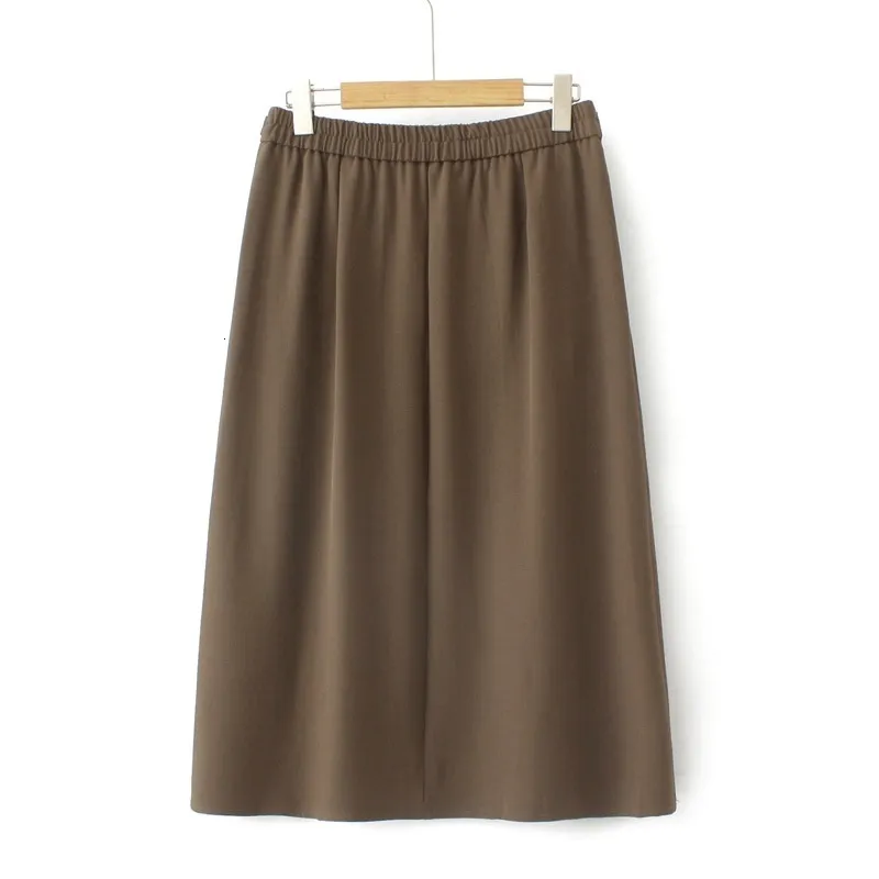 Plus size khaki skirt 4xl cheap
