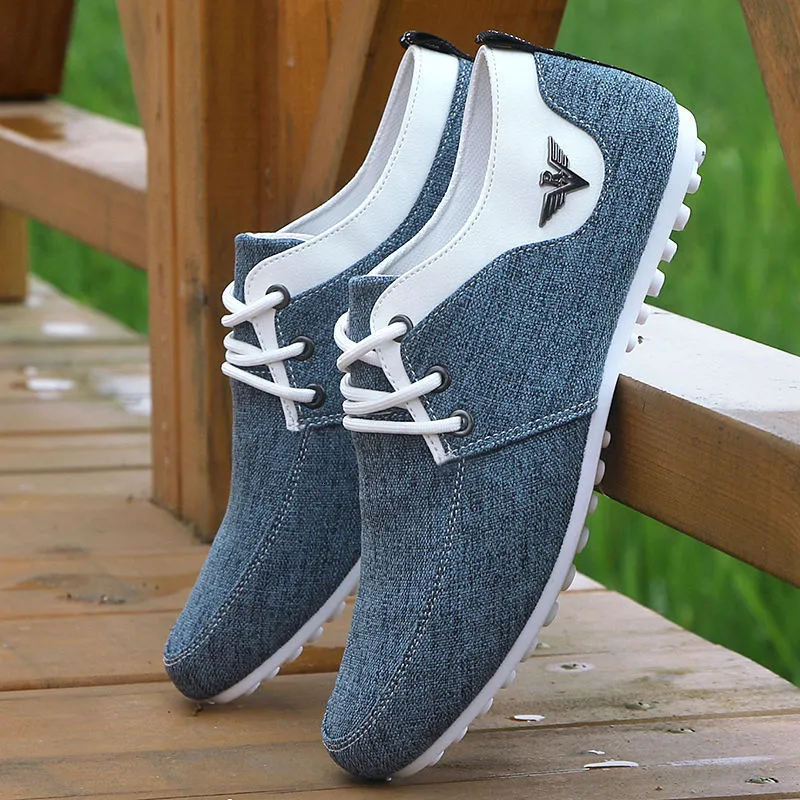 Branded canvas store shoes for mens