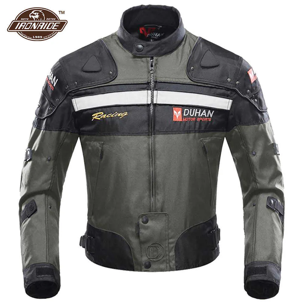 DUHAN Mens Windproof Motorcycle Jacket And Motorcycle Pants Set Body Armor  Motocross Racing Suit For Men X0926 From Paris_011, $91.16