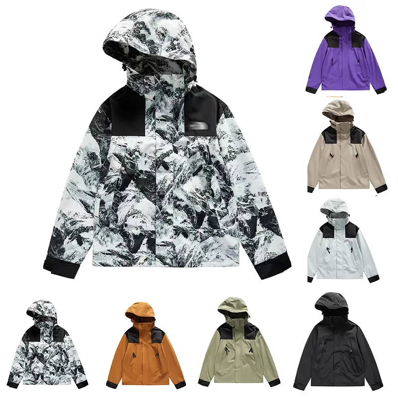Дизайнерская куртка Куртки Пальто женские мужские пальто с вышивкой на капюшоне Буква Ветрозащитная зимняя верхняя одежда ветровка мужская с карманами ветрозащитная верхняя одежда на открытом воздухе 4XL