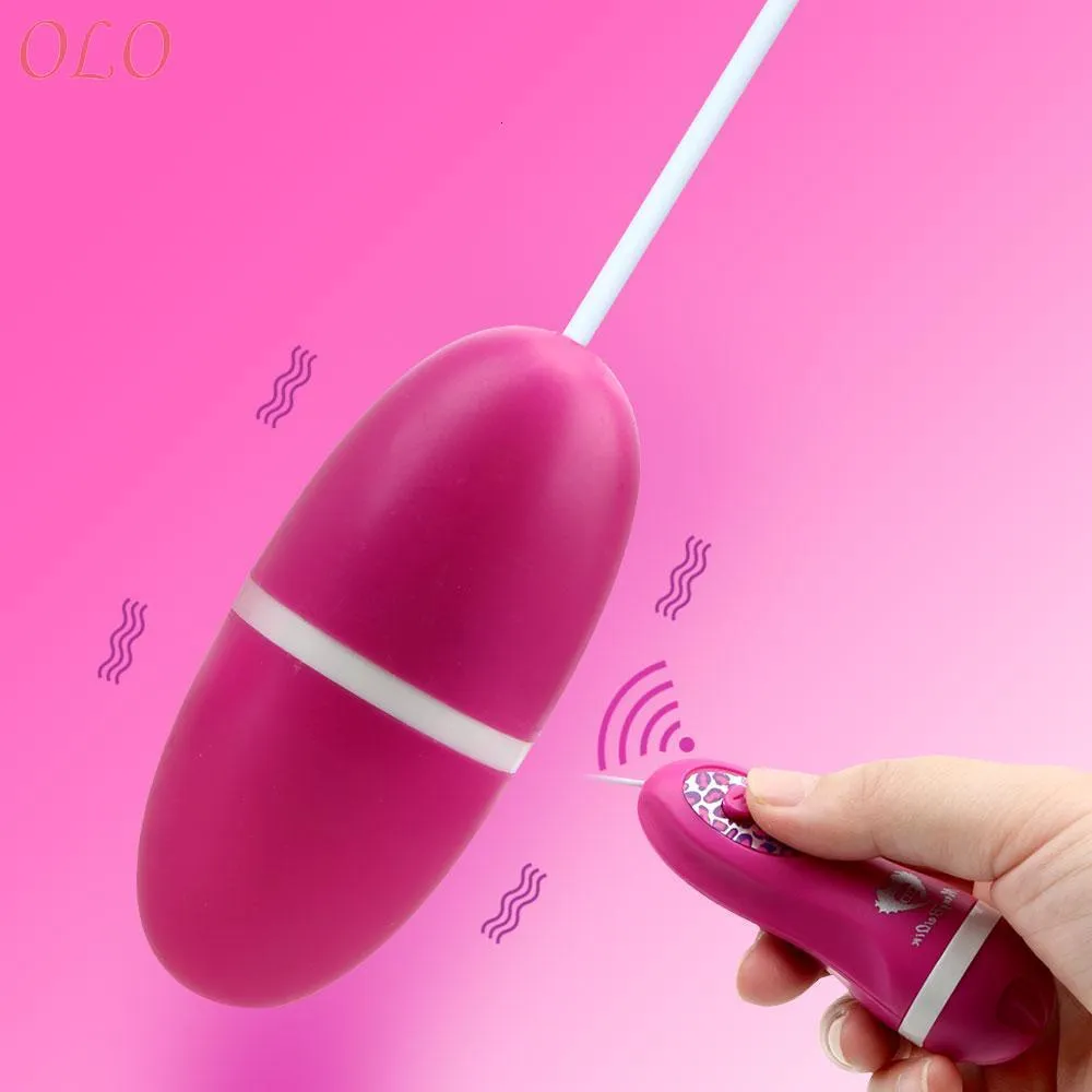 Vibratoren OLO Ei Vibrator GSpot Massagegerät Klitoris Stimulator Starkes Sexspielzeug für Frau Weibliches Erwachsenes Produkt Vibrierend 230925