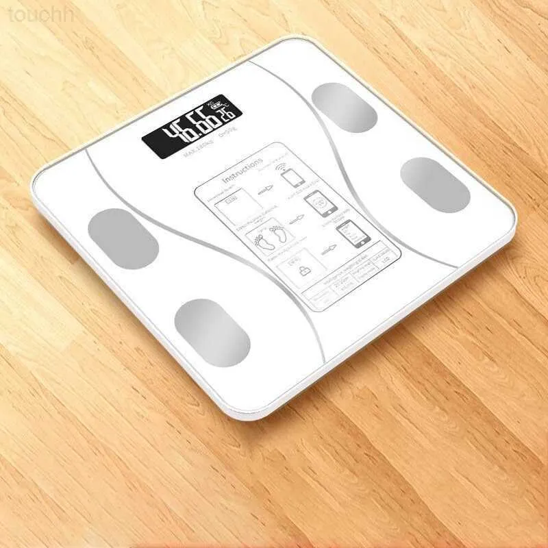 Smart Scales Body Fat Electronic Scale APP Smart Electronic Bluetooth Scale Rechargeable Multiple Colors Optional Fat Scale Accurate L230823